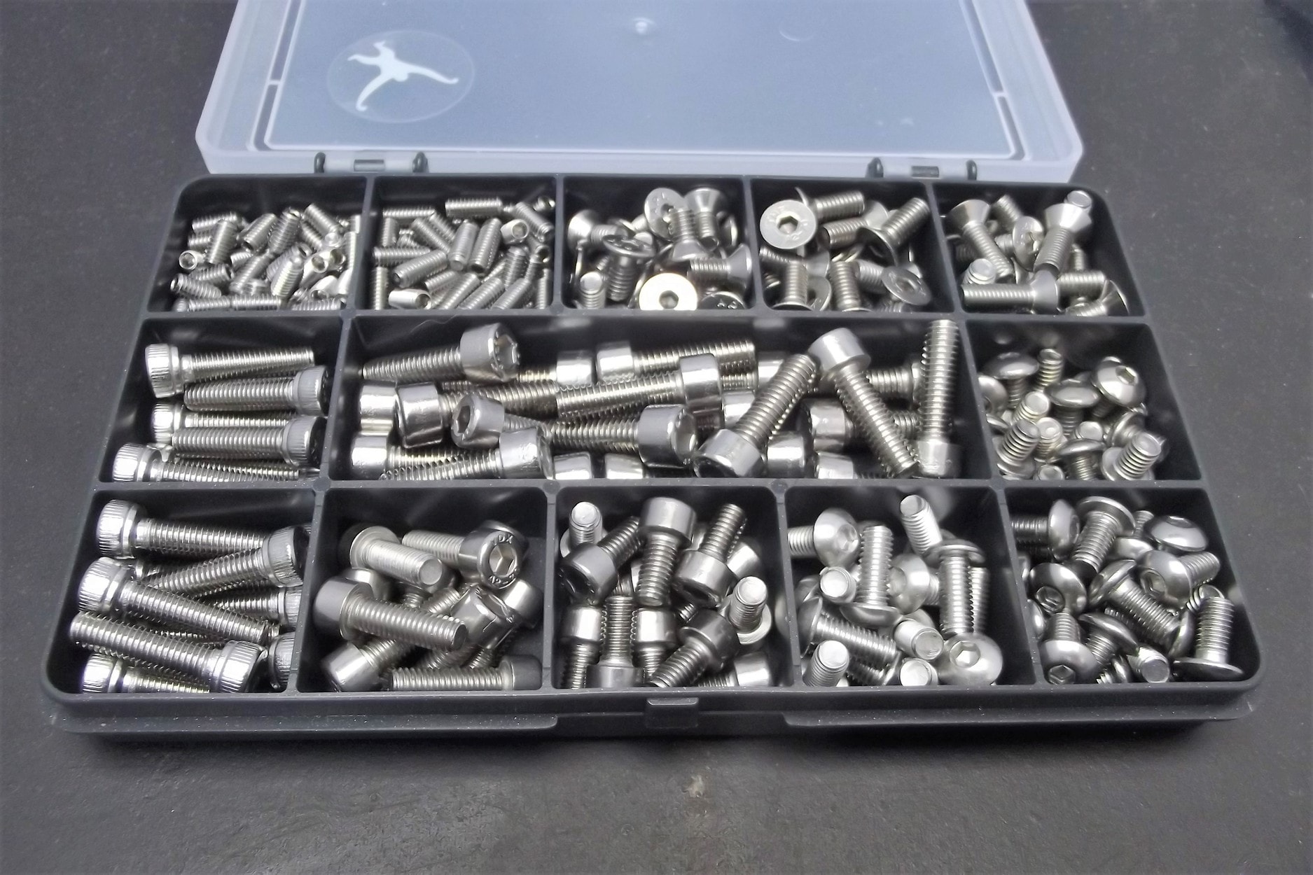 titanium bike bolts kit